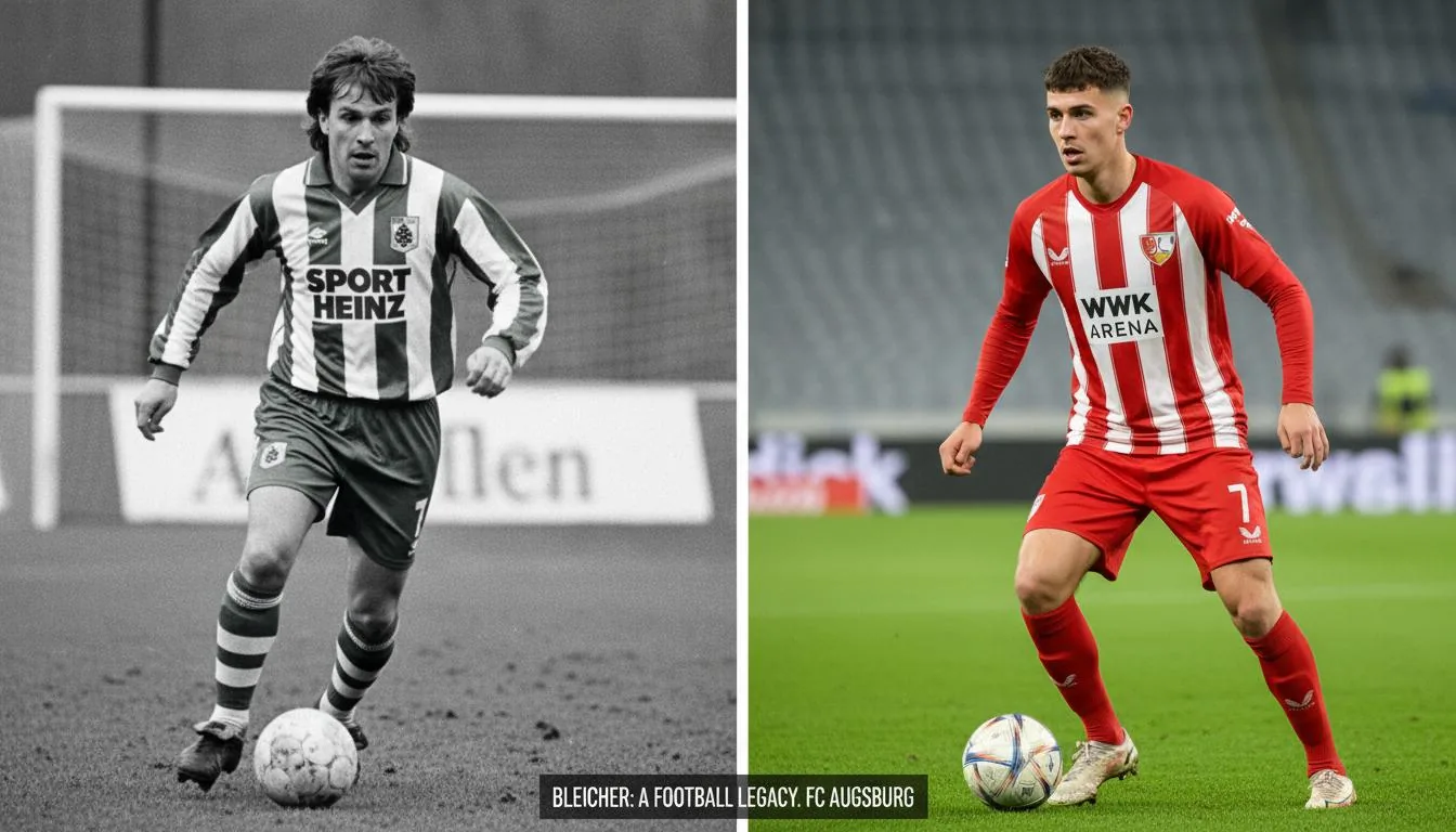 Vater und Sohn Bleicher im Vergleich